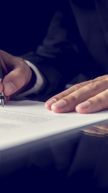 Policy - signing